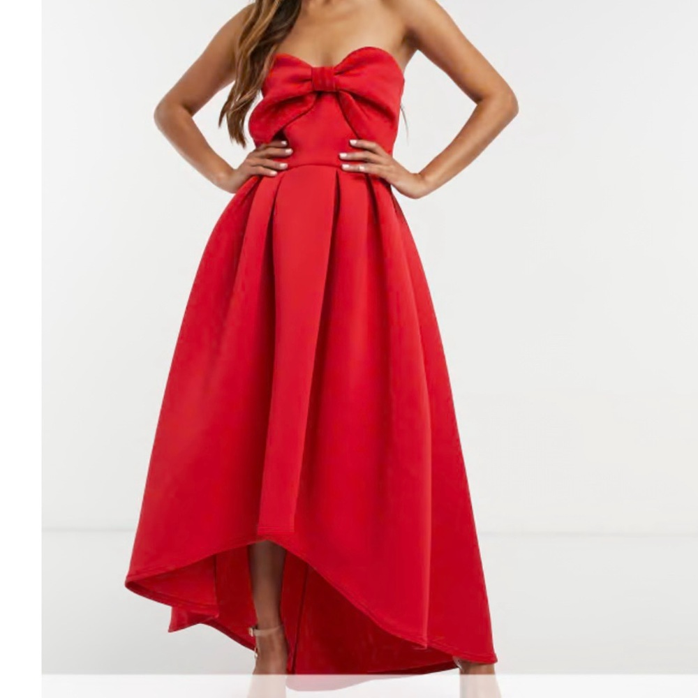 Red Bow Dress